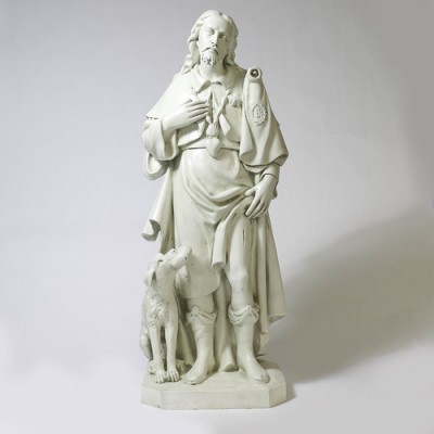 Saint Roch 5  Fiberglass Indoor/Outdoor Garden -  - F24326
