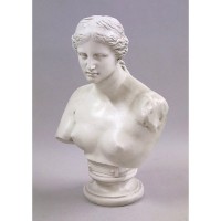 Venus Bust Small Fiberglass Resin Indoor/Outdoor Garden