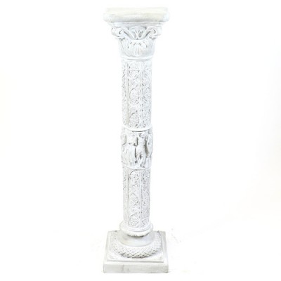 Nine Muses Riser Stand Pedestal Statue Base 42in. High - Stone - - FS68769 Nine Muses Riser Stand Pedestal Statue Base 42in. High - Stone - - FS68769