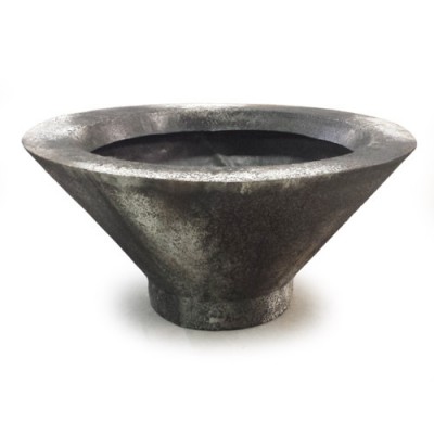 Tornado Pot Large 15in. High A - Fiber Stone Resin - Outdoor Statue -  - FS62024A