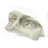 Torn Out Eyes Fiberglass Resin Indoor/Outdoor Garden Statue