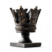 Queen Crown - Fiberglass Resin - Indoor/Outdoor Statue/Sculpture