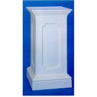Ben Hur Square Pedestal 59 Fiberglass Resin Indoor/Outdoor Garden Statue