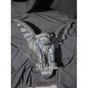 Tuscany Gargoyle Wall 20in. Fiberglass Resin Indoor/Outdoor Garden