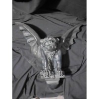 Tuscany Gargoyle Wall 20in. Fiberglass Resin Indoor/Outdoor Garden