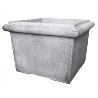 Logan Pot Large 20in. High B - Fiberglass Resin - Outdoor