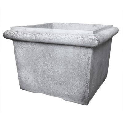 Logan Pot Large 20in. High B - Fiber Stone Resin - Outdoor Statue -  - FS61029B