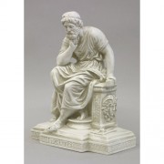 Socrates Seated - Fiberglass Resin Indoor/Outdoor Garden Statue