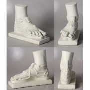 Foot W/Sandals Fiberglass Resin Indoor/Outdoor Garden Statue