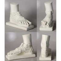 Foot W/Sandals Fiberglass Resin Indoor/Outdoor Garden Statue