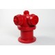 Chicago Fire Hydrant Fiberglass Indoor/Outdoor Garden -  - F9205