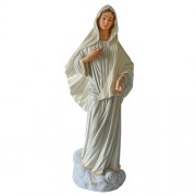 Medjugorje Statue - Lightweight Fiberglass Resin - Indoor/Outdoor Church Statuary