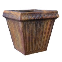 Lunz Pot Medium 16in. High - Fiberglass Resin - Indoor/Outdoor Lunz Pot Medium 16in. High - Fiberglass Resin - Indoor/Outdoor