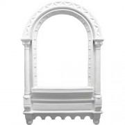 Gothic Frame From Station 35in. - Fiberglass Resin - Outdoor Statue