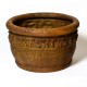 Cornice Pot Wide 11in. B - Fiber Stone Resin - Indoor/Outdoor Statue -  - FS62033B