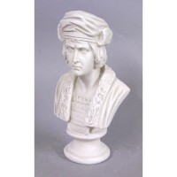 Columbus Bust Small - Fiberglass Resin - Indoor/Outdoor Garden Statue