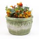 Cornice Pot Wide 11in. B - Fiber Stone Resin - Indoor/Outdoor Statue -  - FS62033B