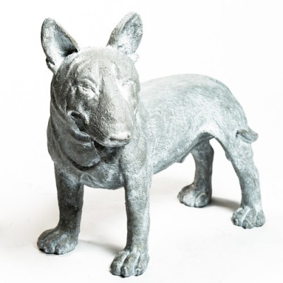 Bull Terrier 19 in. Fiberglass Indoor/Outdoor Garden -  - FS7344