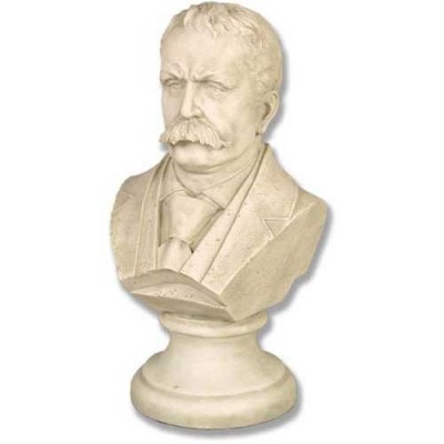 Daniel Burnham 12in. Fiberglass Indoor/Outdoor Garden Statue -  - F7733