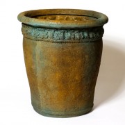 Cornice Pot Tall 20in. A - Fiberglass Resin - Indoor/Outdoor