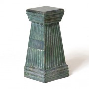 Lined Trophy Riser Fiberglass Resin Indoor/Outdoor Garden Statue