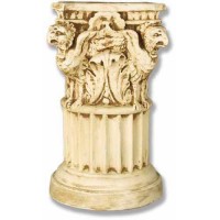 Griffin Pedestal Planter Fiberglass Resin Indoor/Outdoor Garden