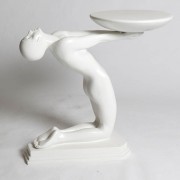 Deco Woman Kneeling 20" - Fiberglass Resin Indoor/Outdoor Garden Statue Deco Woman Kneeling 20" - Fiberglass Resin Indoor/Outdoor Garden Statue