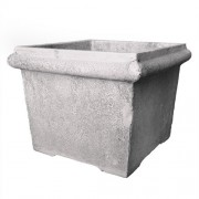 Logan Pot Medium 16.5in. High C - Fiberglass Resin - Outdoor