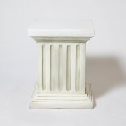 Square Fluted Col Fak101 16 Fiberglass Resin Indoor/Outdoor Garden Statue Square Fluted Col Fak101 16 Fiberglass Resin Indoor/Outdoor Garden Statue