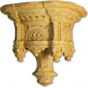 Daprato Bracket 23in. (Larger) Fiberglass Resin Indoor/Outdoor Garden