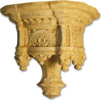 Daprato Bracket 23in. (Larger) Fiberglass Resin Indoor/Outdoor Garden