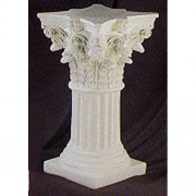 Corinthian Column Fiberglass Resin Indoor/Outdoor Garden Statue