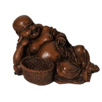 Meditating Buddha Planter 22W Fiberglass Resin Indoor/Outdoor Garden / Patio Statue