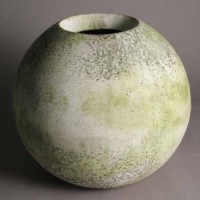 Relm Sphere Patio Urn 16in Fiberglass Resin Indoor/Outdoor Statuary