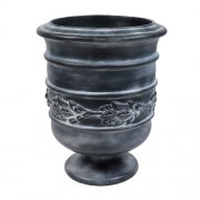 Soba Urn 26in. Fiberglass Resin Indoor/Outdoor Garden / Patio Statue