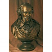 Shakespeare 18in. Fiberglass Resin Indoor/Outdoor Garden