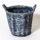 Round Basket Small 14in. Fiberglass Indoor/Outdoor Garden -  - F60227
