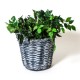 Round Basket Small 14in. Fiberglass Indoor/Outdoor Garden -  - F60227