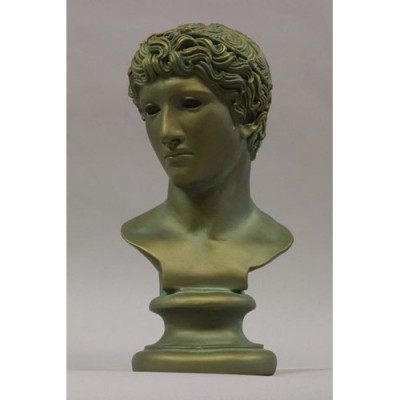 Greek Athlete 18in. Fiberglass In/Outdoor Garden -  - T914