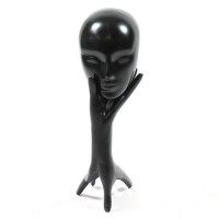 Head & Hand Set 12in. Fiberglass Resin Indoor/Outdoor Garden
