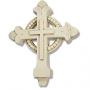 Cross For Top Of Stations Lightweight Fiberglass Resin Indoor/Outdoor Garden
