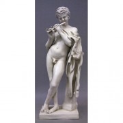 Faune Flutiste Fiberglass Resin Indoor/Outdoor Garden