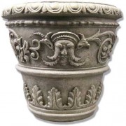 Greenman Florentine Pot 21in. Fiberglass Resin Indoor/Outdoor Garden