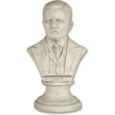 Roosevelt Bust - 17in. - Fiberglass - Indoor/Outdoor Statue -  - F7433