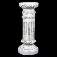 Limo Pedestal Fiberglass Resin Indoor/Outdoor Garden