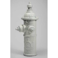 Fire Hydrant 30 in. Fiberglass Resin Indoor/Outdoor Garden Statue