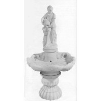 Italian Shell Bowl 14in. Fiberglass Resin Indoor/Outdoor Garden