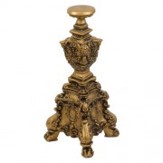 Ornate Candleholder Short 24 Lightweight Fiberglass Resin Indoor/Outdoor Church Statuary