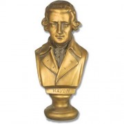 Hayden Bust Small - Fiberglass Resin - Indoor/Outdoor Garden Statue