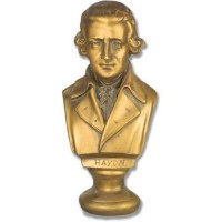 Hayden Bust Small - Fiberglass Resin - Indoor/Outdoor Garden Statue